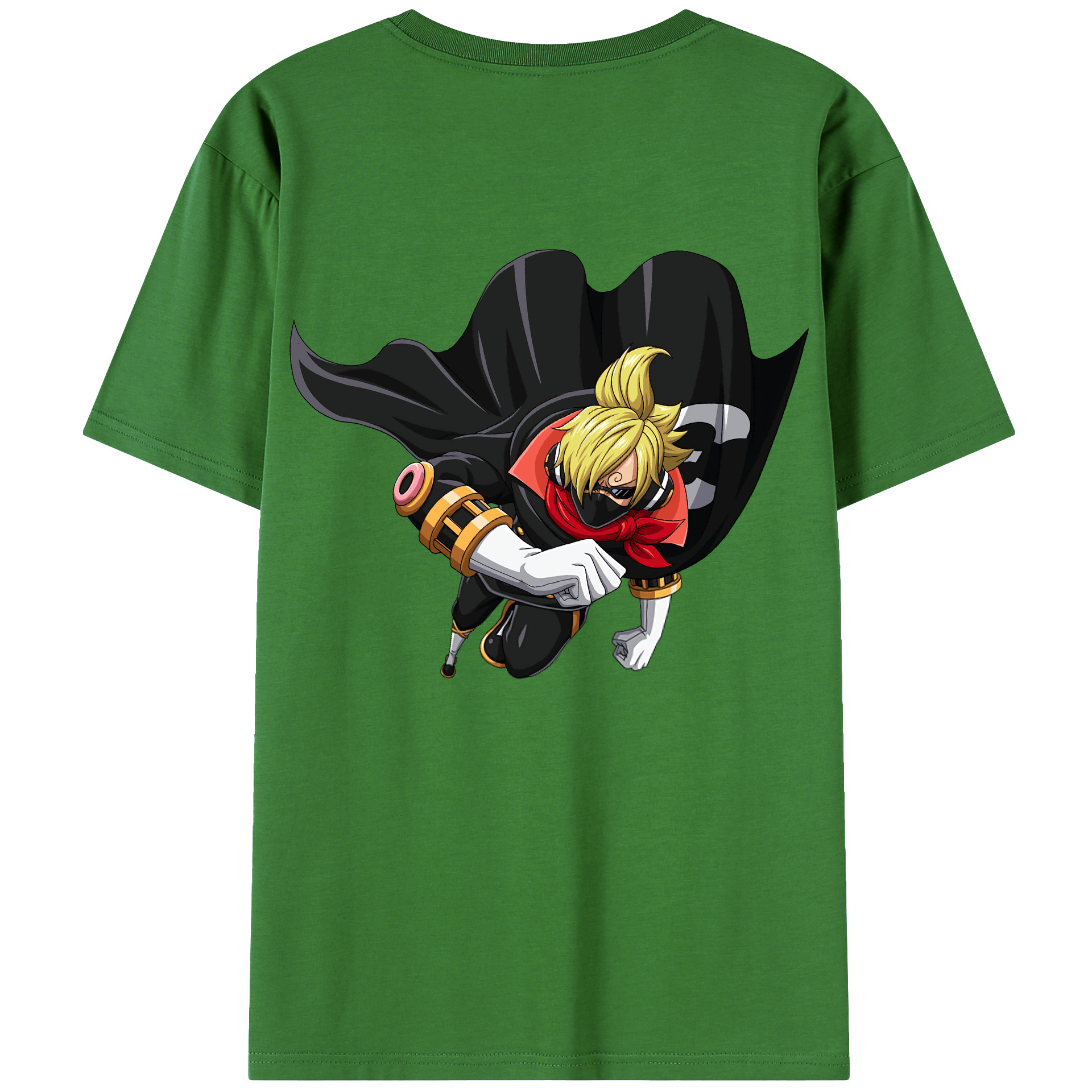 （画像用） ワンピース サンジ ONE PIECE Sanji レディース半袖Tシャツ(バックプリント)
